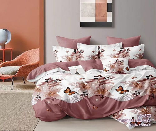 КПБ Поплин на резинке Арт. y3d879