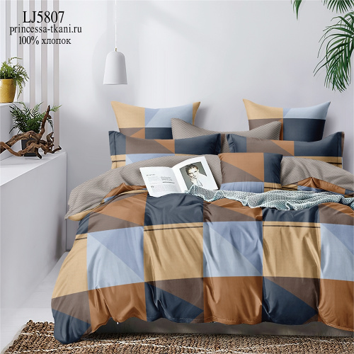 КПБ Поплин на резинке Арт. LJ5807